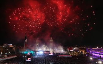 Grito de Independencia en CdMx /Jorge Carballo