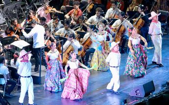 Bailes típicos mexicanos en el Zócalo CdMx / Ariel Ojeda