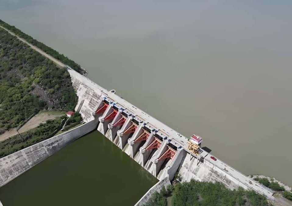 Presa El Cuchillo será desfogada de manera controlado por la Conagua. | Cortesía