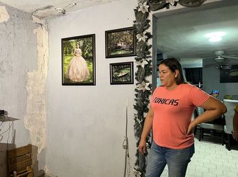 Vecinos llaman a la autoridad y a la empresa gasera ha hacerse responsables de los daños. | Mayte Villasana