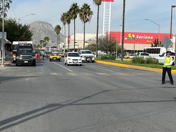 Realizan operativo de tránsito.