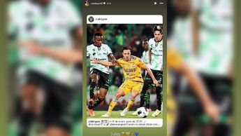 Córdova celebra sus 3 años en Tigres con posteo en Instagram / Captura