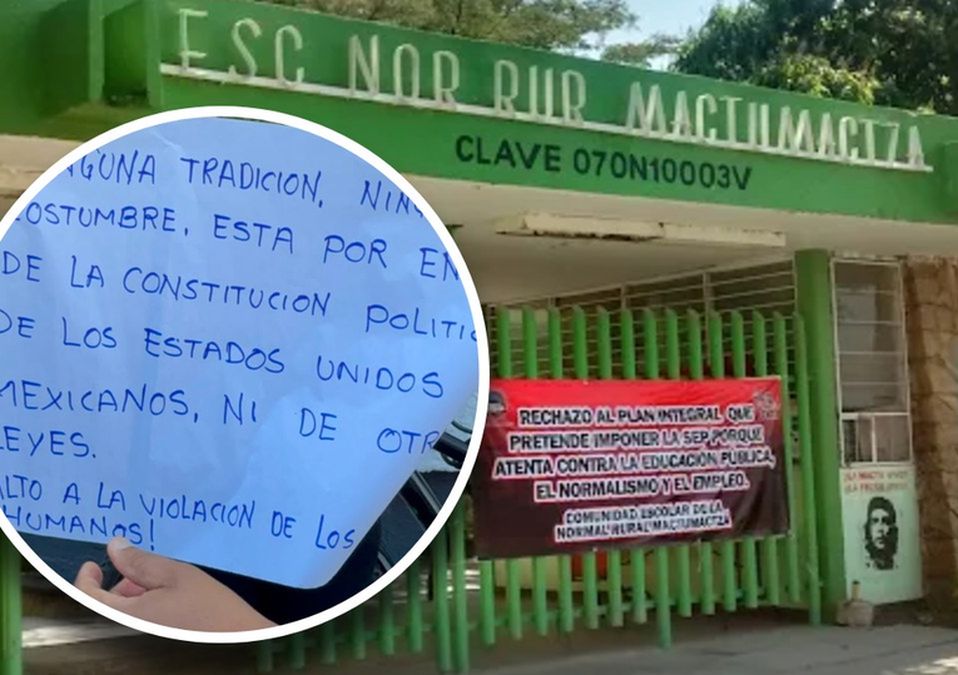 Alumnos denunciaron haber sido privados del derecho de utilizar los baños, por lo que han tenido que hacerse en los pantalones / Jhonatan González