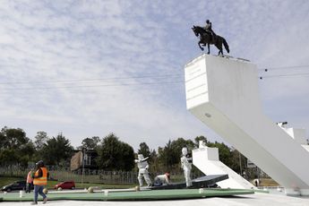 Lugar donde descansan los restos del General Ignacio Zaragoza en Puebla / Agencia Enfoque