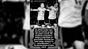 Raúl Jiménez compartió una desgarradora despedida en sus redes sociales / Captura