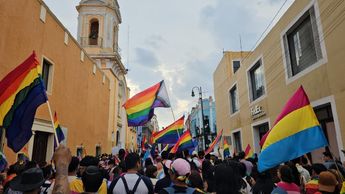 Iselina Armenta consideró que a través de las marchas se puede generar un activismo que fortalezca a la comunidad LGBT | David Meléndez