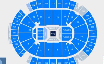 Este es el mapa de la T-Mobile Arena / Especial