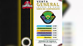 La venta de boletos arrancará a partir del viernes 28 de agosto a las 10:00 am | Pericos de Puebla
