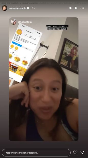 Historia de Mariana Rodríguez retomando el proceso en seguidores de un negocio. | Cortesía