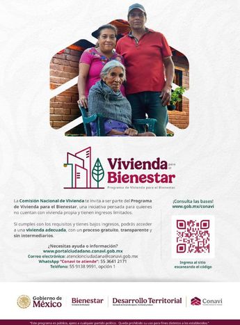 El 26 de agosto se dieron a conocer las solicitudes preseleccionadas para el programa Vivienda para el Bienestar | Gobierno de México