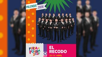 La Banda El Recodo será la encargada de dar el primer concierto del Palenque de la Feria de Puebla este año | Especial
