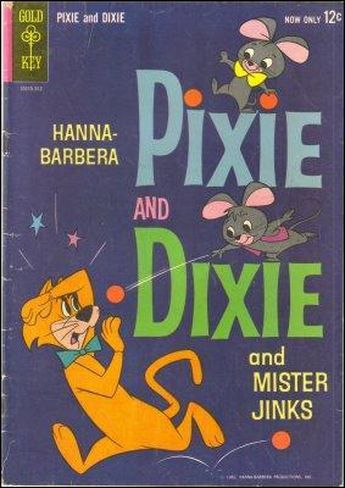 Caricatura Pixie, Dixie y el gato Jinks. | Cortesía