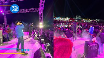 Disparan en pleno concierto de Luis y Julián Jr. en García. | Especial