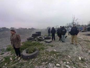 Vecinos de la zona de tejabanes se dice molestos por la quema. | Sandra González