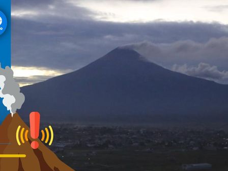 El Popocatépetl registra actividad moderada que podría causar caída de ceniza en estados como Puebla y Edomex / Andrés Lobato