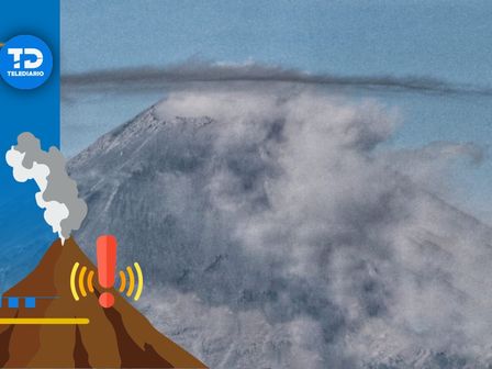 Actividad del volcán Popocatépetl | Melanie Torres