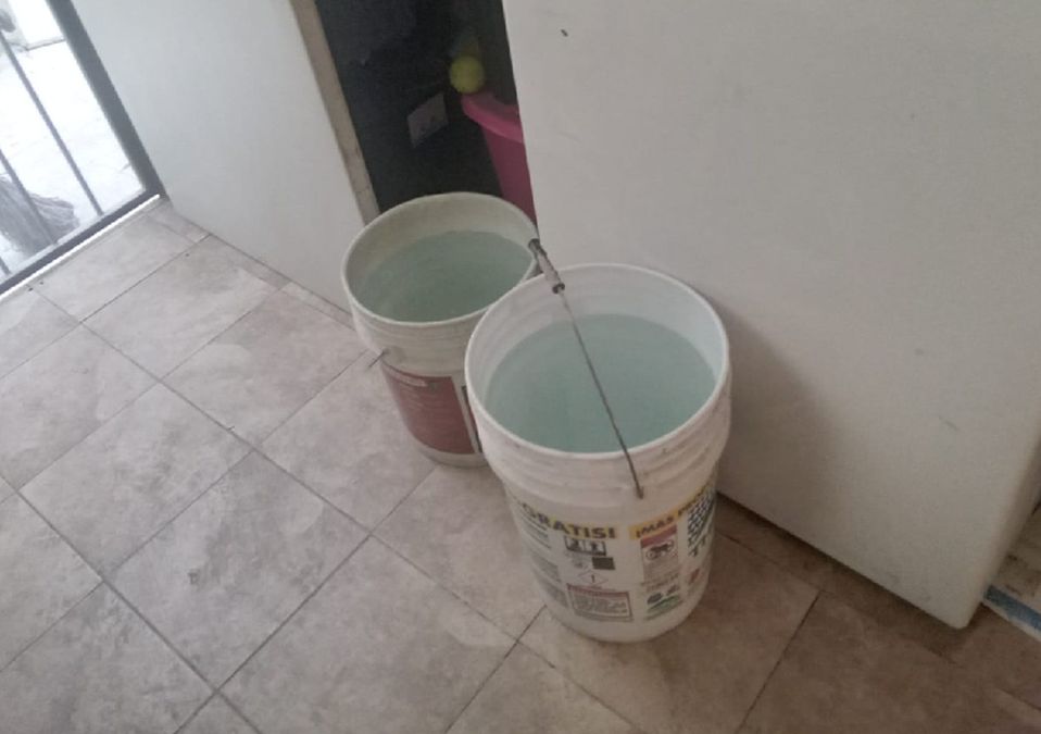 Cortes de agua en Juárez. / Lourdes Soler