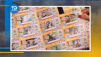 Tira conmemorativa de billetes de Lotería Nacional / Edgar Segura