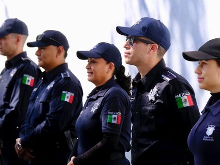 Elemento de la Policía de Jalisco presentes durante un operativo de Seguridad en el Estadio de los Charros | Secretaría de Seguridad Jalisco
