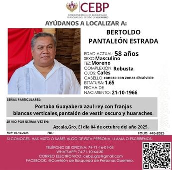El sacerdote ya estaba en la Comisión Estatal de Búsquedas del Estado de Guerrero