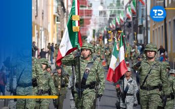 Desfile militar del 16 de septiembre en Puebla | Agencia Enfoque