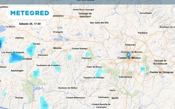 Probabilidad de lluvia en CdMx HOY 25 de octubre. | Meteored