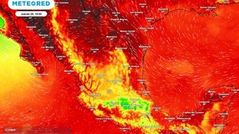 El monitoreo meteorológico nacional registra temperaturas extremas de hasta 42 °C en el norte de México. | Cortesía