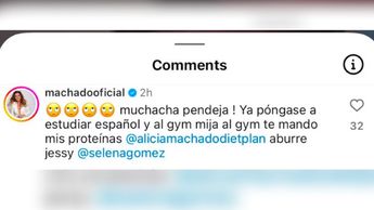 Alicia Machado estalla contra Selena Gomez.