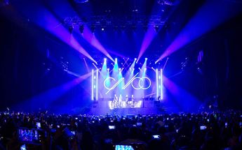 Auditorio Citibanamex durante concierto de CNCO. | Cortesía