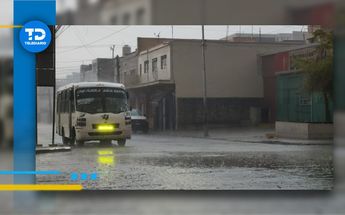 Lluvia acompañada de viento y granizo hoy 26 de mayo / Andrés Lobato