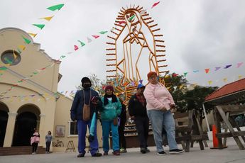 Virgen de Guadalupe en Parroquia Reina de México / Leonel Rocha