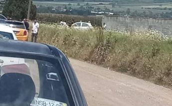 El auto con el cadáver al interior fue abandonado en límites del municipio de Altotonga y Jalacingo / Especial