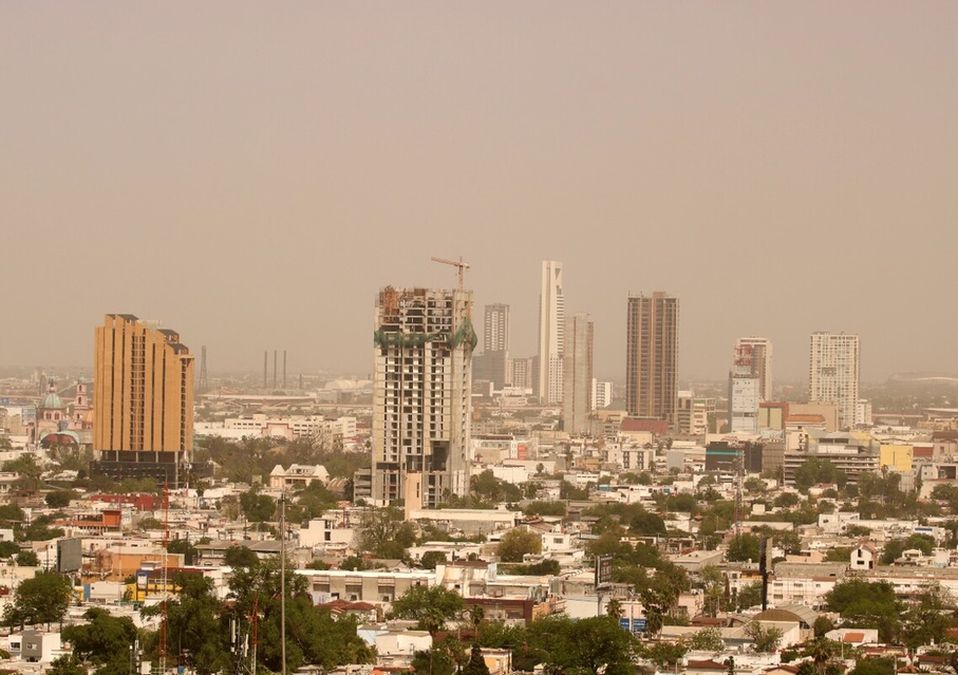 Niveles de contaminación en Nuevo León. / Raúl Palacios