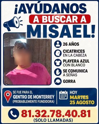 Familiares iniciaron de inmediato la búsqueda y difundieron información