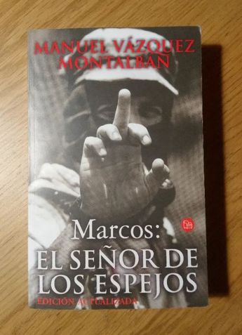 Libro de Manuel Vázquez Montalbán sobre el subcomandante Marcos. / Cortesía