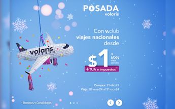 Vuelos Volaris desde 1 peso, promoción / Volaris