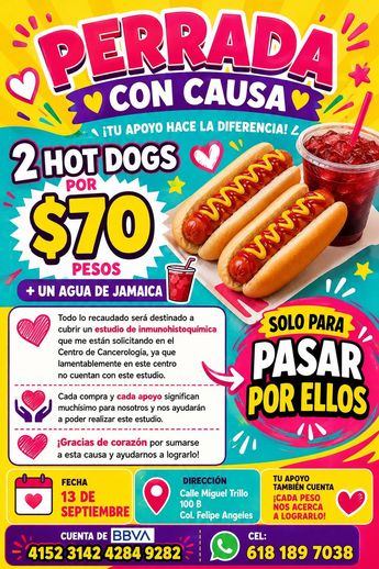Detalles del evento de María Guadalupe
