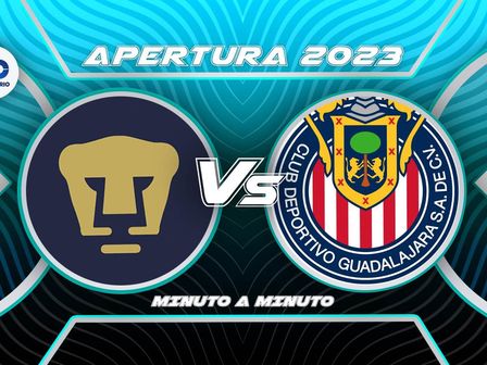 Pumas vs Chivas, minuto a minuto / CORTESÍA: Especial