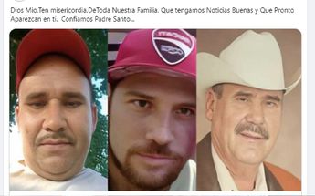 Piden ayuda en Facebook por desaparecidos en Los Ramones, NL | Especial
