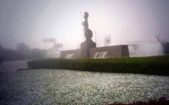 La Minerva en 1997 cuando nevó en Guadalajara / Facebook Yo Soy Tapatío