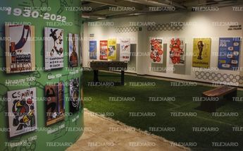 Rumbo a Qatar 2022, exposición en Museo Upaep / Melanie Torres.