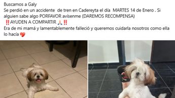Esta fue la publicación de Leslie en Facebook. | Especial