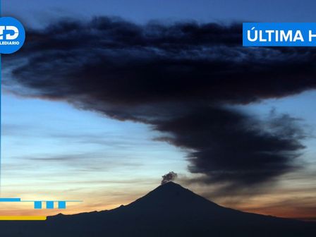 El semáforo de alerta volcánica del Popocatépetl está en Amarillo Fase 2 HOY 1 de febrero 2025 / Cuartoscuro