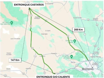 Anuncian ruta alterna a Monterrey