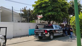 Policía de Zapopan en la colonia Chapalita / Fátima Briceño