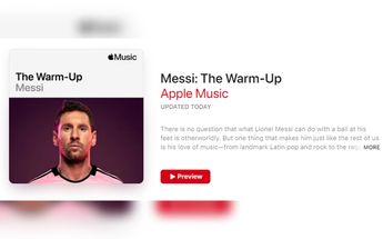 La playlist de Messi la puedes encontrar en Apple Music | Especial