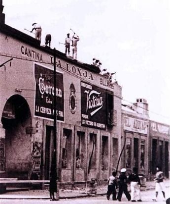 Antes de ser un icónico restaurante, La Lonja funcionó como cantina durante el siglo XX / Cortesía