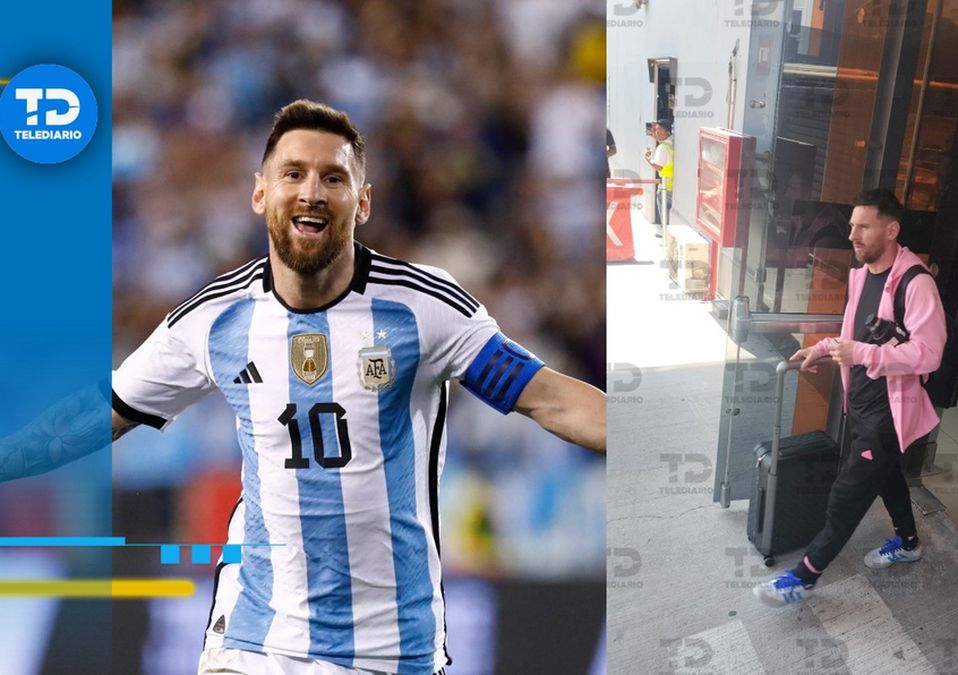 FOTOS de Lionel Messi e Inter de Miami llegando a Monterrey | Especial