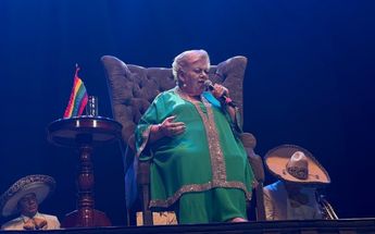 Paquita la del Barrio le canta al desamor en Monterrey. | Tadeo Gómez