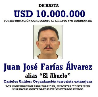 'El Abuelo' líder de Cárteles Unidos es originario de Tepalcatepec, Michoacán | Departamento de Estado EU